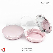 MC5071 Unique design shape plastic Pressed Powder case